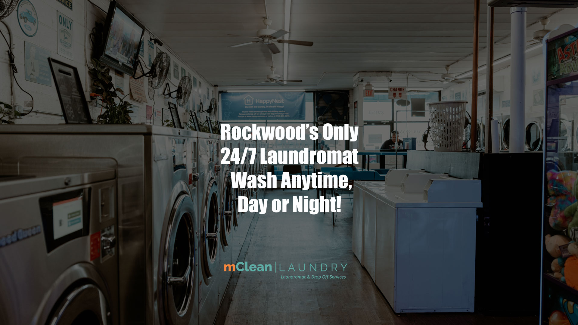 Rockwood’s only 24/7 laundromat with state-of-the-art Speed Queen machines, offering self-service, drop-off, and pickup & delivery laundry solutions.