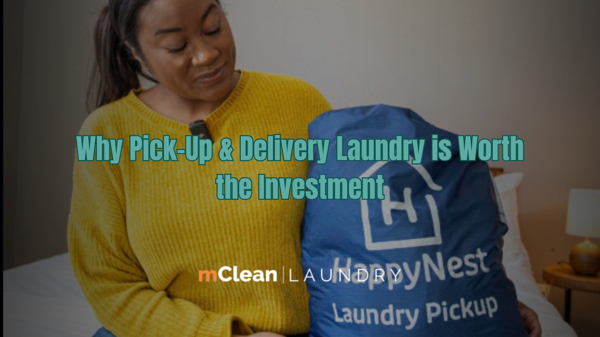 Professional laundry pick-up and delivery service at mClean Laundry in Flat Rock, Michigan. Freshly washed and folded clothes delivered directly to customers’ homes.