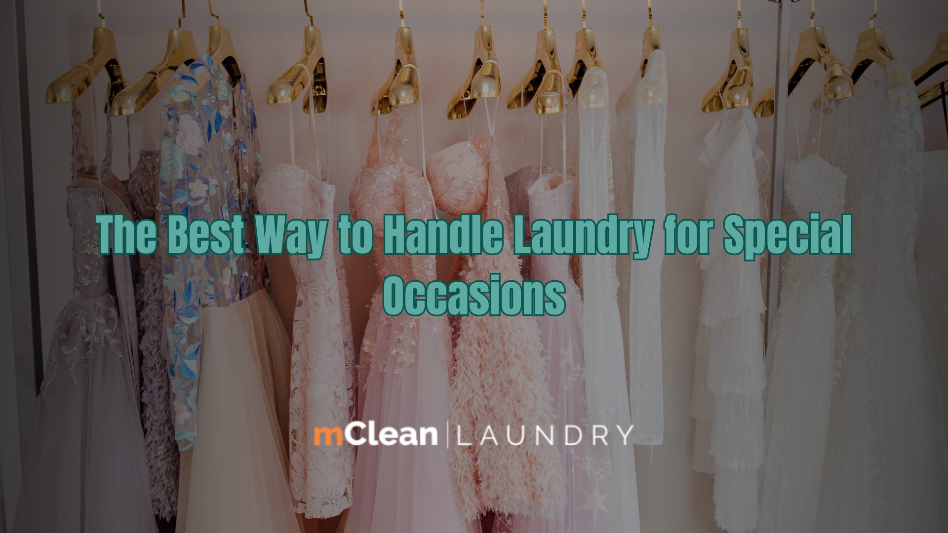 Professional laundry services for special occasions at mClean Laundry in Flat Rock, Michigan, including drop-off, pickup & delivery, and self-service options.